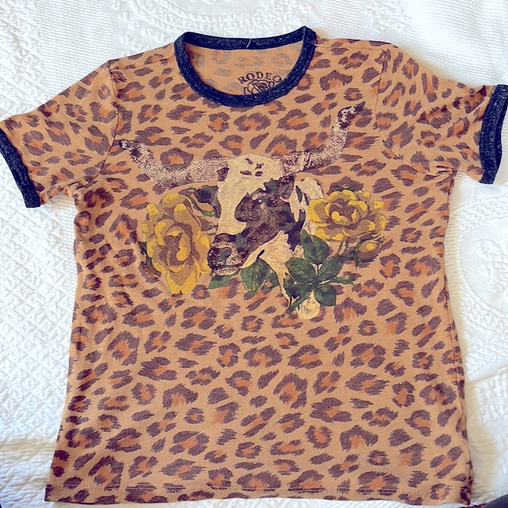 Girls Rodeo Quincy Longhorn Tee